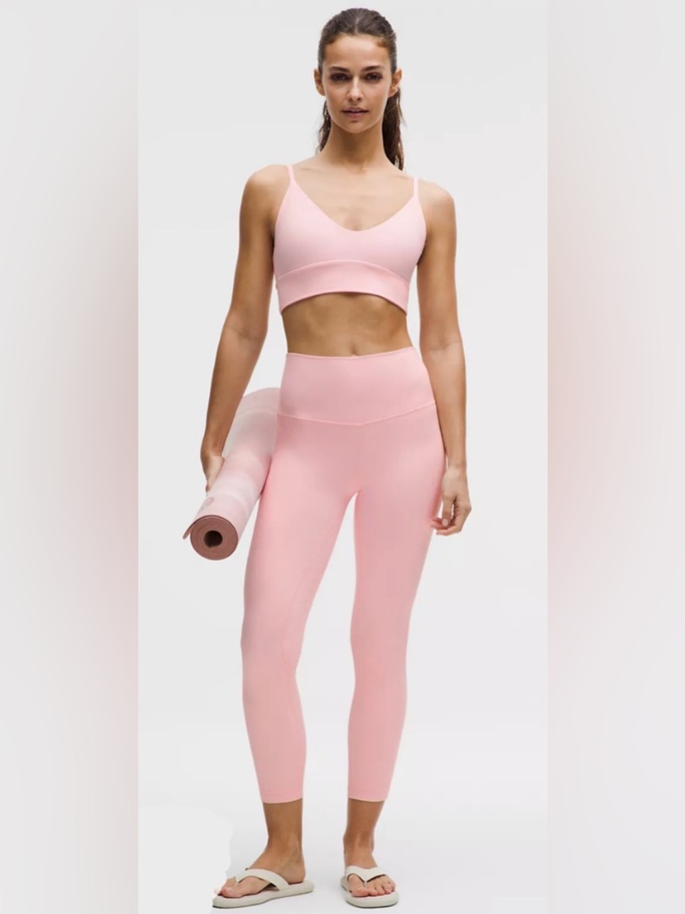 Lululemon Align High-Rise Pant 25" Women’s Size 8 Pink Pearl Brand New